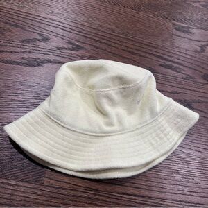 Yellow Terry Cloth Bucket Hat